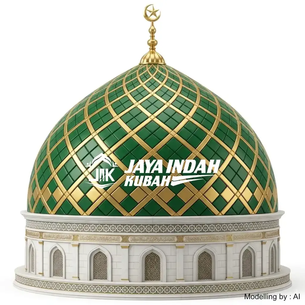 model kubah setengah bola